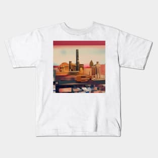 Memories of Pompeii Collage Kids T-Shirt